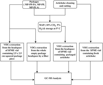 Screening of volatile organic compounds emitted from different packaging materials: case study on fresh-cut artichokes
